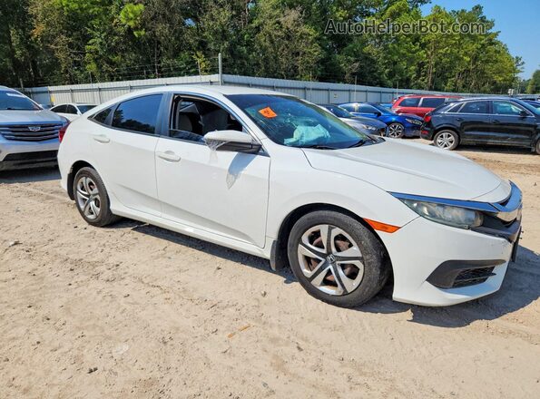 2HGFC2F55JH570235 2018 HONDA CIVIC White Front right