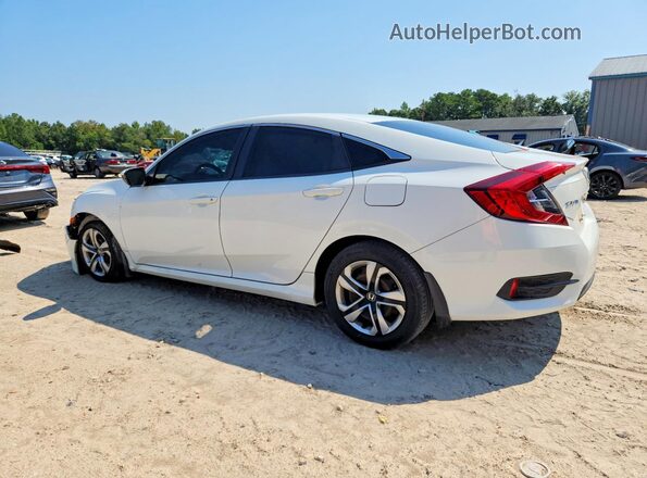 2HGFC2F55JH570235 2018 HONDA CIVIC White Rear left
