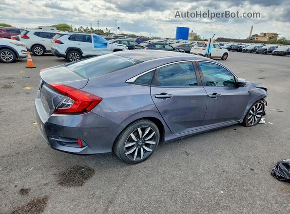 2HGFC2F56GH503720 2016 HONDA CIVIC Gray Tył prawy