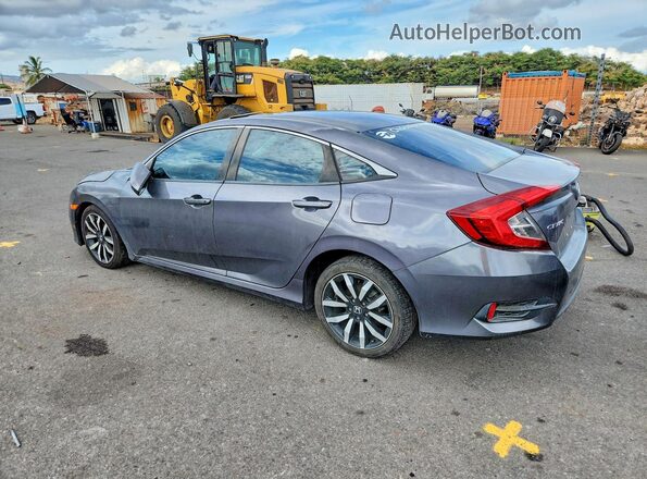 2HGFC2F56GH503720 2016 HONDA CIVIC Gray Tył lewy