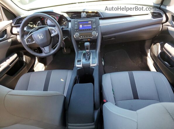 2HGFC2F56GH555560 2016 HONDA CIVIC Gray Vista del salpicadero