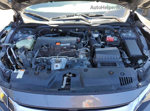 2HGFC2F56GH555560 2016 HONDA CIVIC Gray Vista interior trasera