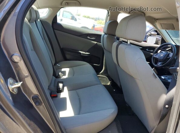 2HGFC2F56GH555560 2016 HONDA CIVIC Gray Vista de los asientos traseros