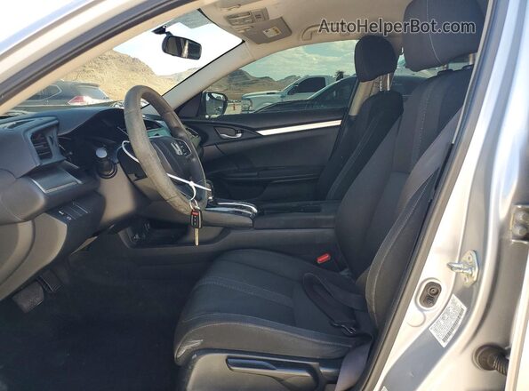 2HGFC2F56HH543054 2017 HONDA CIVIC Silver Vista interior delantera