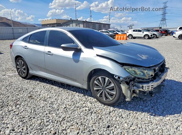2HGFC2F56HH543054 2017 HONDA CIVIC Silver Delantero derecho
