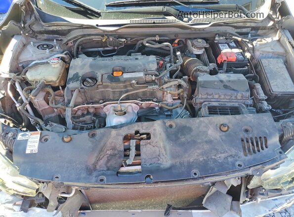 2HGFC2F56HH543054 2017 HONDA CIVIC Silver Vista interior trasera