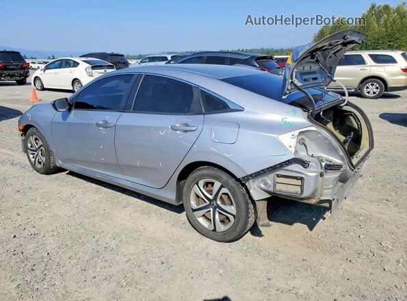 2HGFC2F56HH569315 2017 HONDA CIVIC Silver Հետևի ձախ
