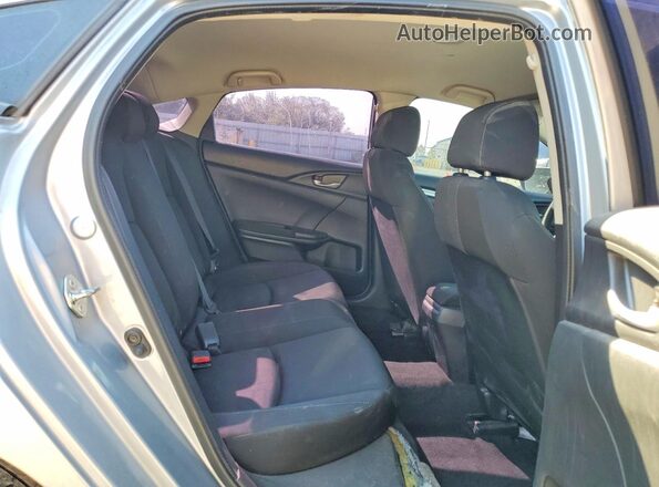 2HGFC2F56HH569315 2017 HONDA CIVIC Silver Հետևի նստատեղերի տեսք