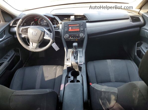 2HGFC2F56HH569315 2017 HONDA CIVIC Silver Առջևի վահանակի տեսք