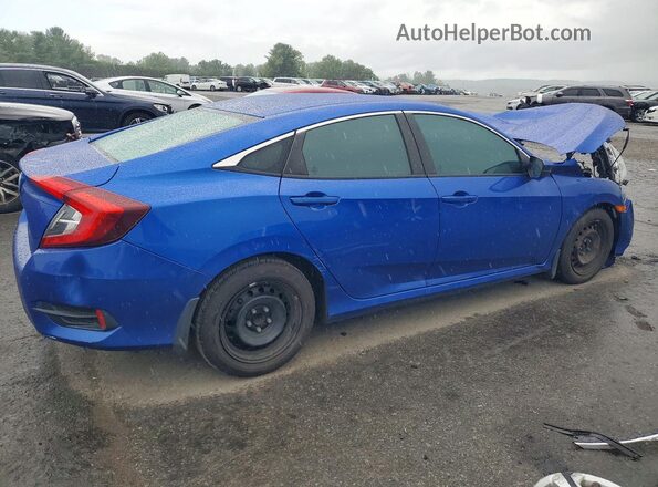 2HGFC2F56JH517947 2018 HONDA CIVIC Blue Trasero derecho