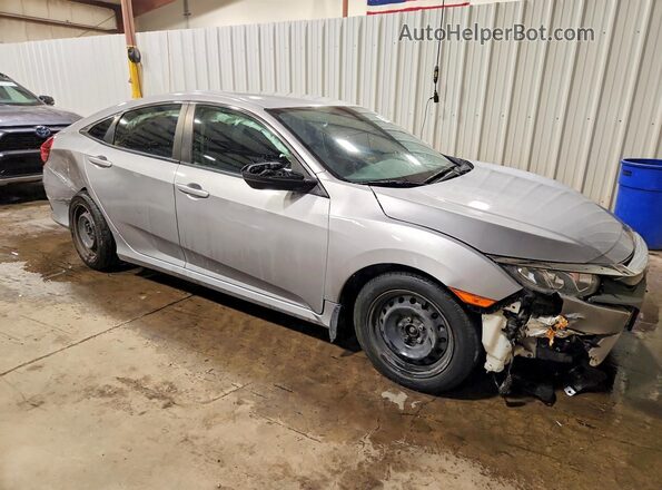 2HGFC2F57JH530870 2018 HONDA CIVIC Silver Front right