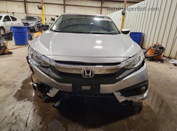 2HGFC2F57JH530870 2018 HONDA CIVIC Silver Front view