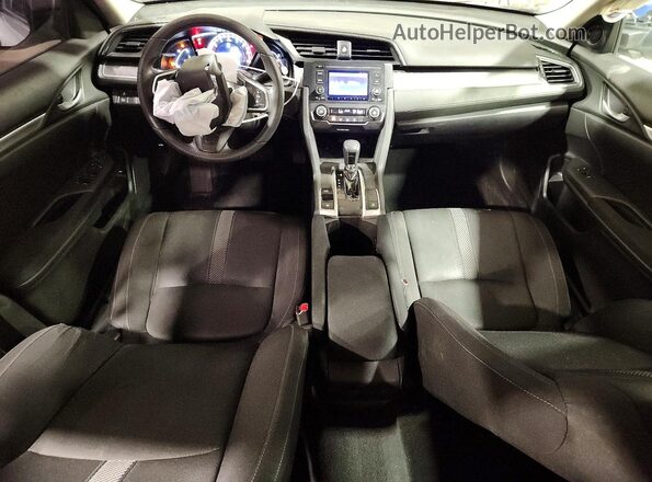 2HGFC2F57JH530870 2018 HONDA CIVIC Silver Dashboard view