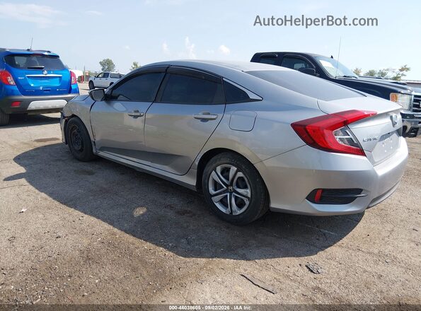 2HGFC2F57JH557552 2018 HONDA CIVIC Gray Հետևի ձախ