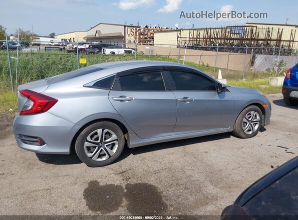 2HGFC2F57JH557552 2018 HONDA CIVIC Gray Սալոնի հետևի տեսք