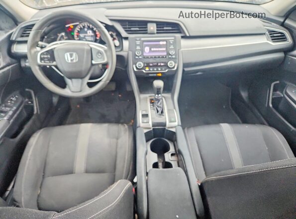 2HGFC2F57JH585755 2018 HONDA CIVIC Черный Вид панели приборов