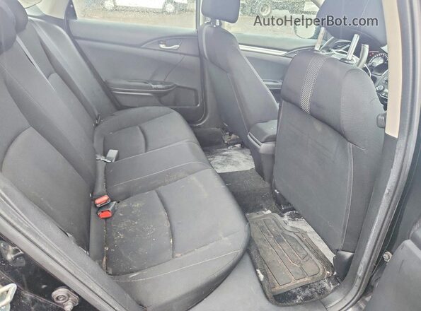 2HGFC2F57JH585755 2018 HONDA CIVIC Черный Вид задних сидений