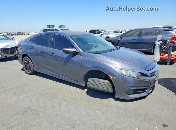 2HGFC2F57JH608855 2018 HONDA CIVIC Gray Przód prawy