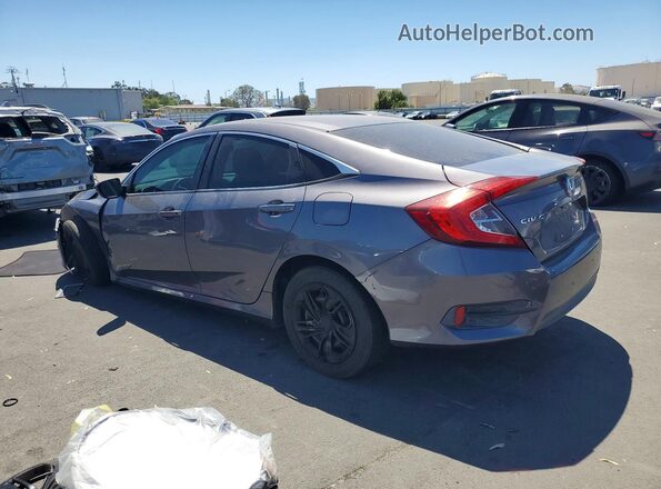 2HGFC2F57JH608855 2018 HONDA CIVIC Gray Tył lewy