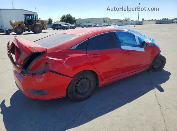 2HGFC2F58GH551431 2016 HONDA CIVIC Red Trasero derecho