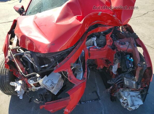 2HGFC2F58GH551431 2016 HONDA CIVIC Red Vista interior trasera