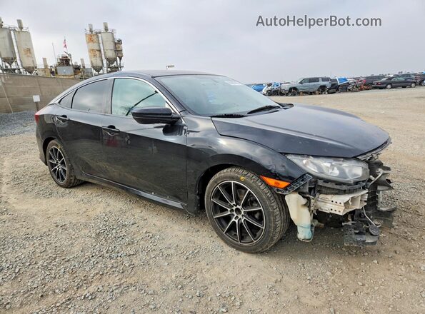 2HGFC2F58HH507379 2017 HONDA CIVIC Black Передня права чверть