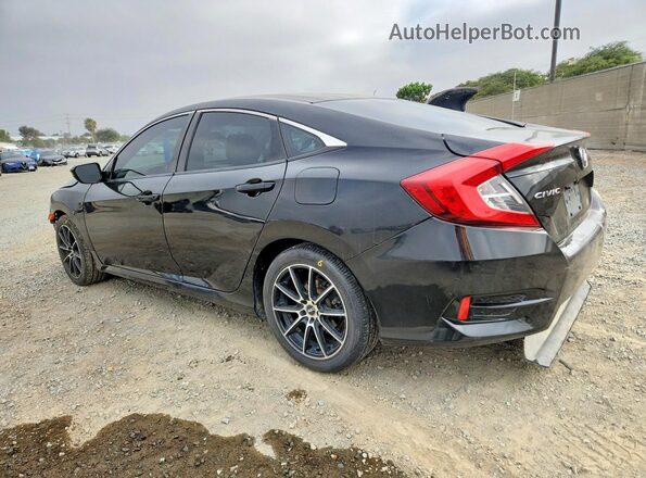 2HGFC2F58HH507379 2017 HONDA CIVIC Black Задня ліва чверть