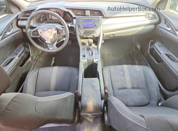 2HGFC2F58HH507379 2017 HONDA CIVIC Black Вид панелі приладів
