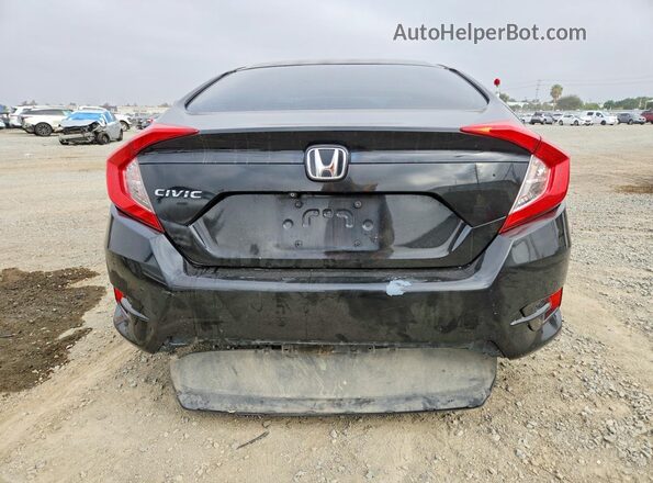 2HGFC2F58HH507379 2017 HONDA CIVIC Black Вид ззаду
