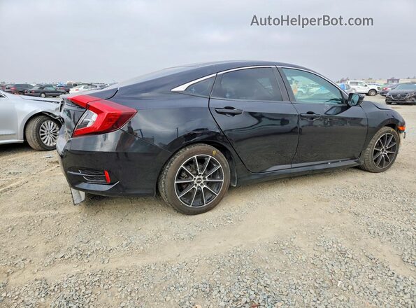 2HGFC2F58HH507379 2017 HONDA CIVIC Black Задня права чверть