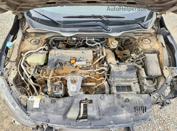 2HGFC2F58HH507379 2017 HONDA CIVIC Black Вид задньої частини салону