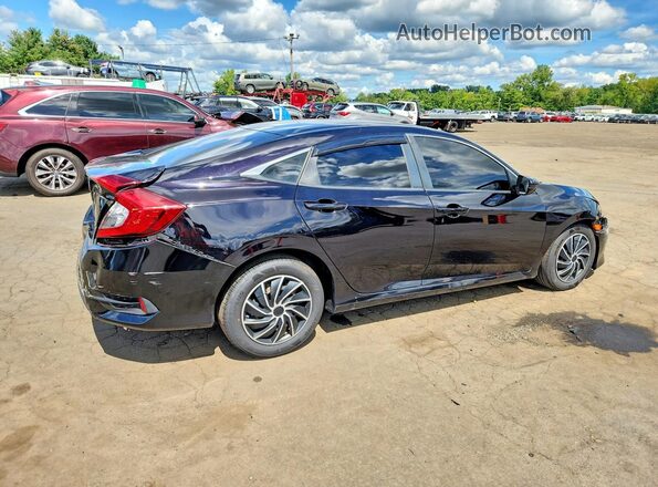 2HGFC2F58HH559417 2017 HONDA CIVIC Black Rear right