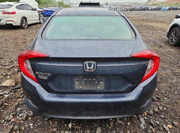 2HGFC2F58JH520297 2018 HONDA CIVIC Blue Հետևի տեսք