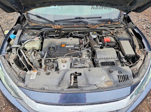 2HGFC2F58JH520297 2018 HONDA CIVIC Blue Սալոնի հետևի տեսք