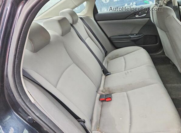2HGFC2F58JH520297 2018 HONDA CIVIC Blue Հետևի նստատեղերի տեսք