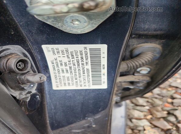 2HGFC2F58JH520297 2018 HONDA CIVIC Blue Շարժիչի բաժամունքի տեսք