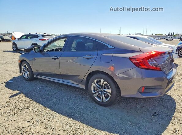 2HGFC2F58JH550674 2018 HONDA CIVIC Gray Tył lewy
