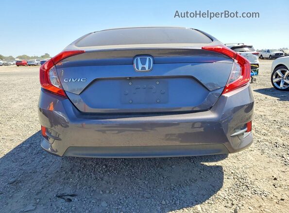2HGFC2F58JH550674 2018 HONDA CIVIC Gray Widok z tyłu