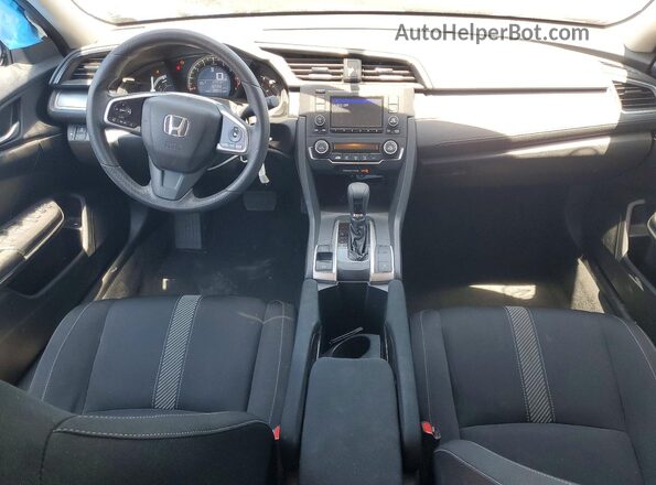 2HGFC2F58JH550674 2018 HONDA CIVIC Gray Widok deski rozdzielczej