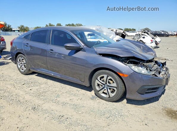 2HGFC2F58JH550674 2018 HONDA CIVIC Gray Przód prawy