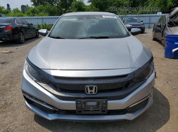 2HGFC2F58MH006079 2021 HONDA CIVIC Серебряный Вид спереди