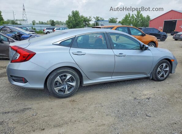 2HGFC2F58MH006079 2021 HONDA CIVIC Серебряный Задняя правая четверть