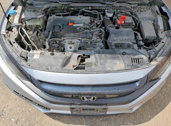 2HGFC2F58MH006079 2021 HONDA CIVIC Серебряный Вид задней части салона