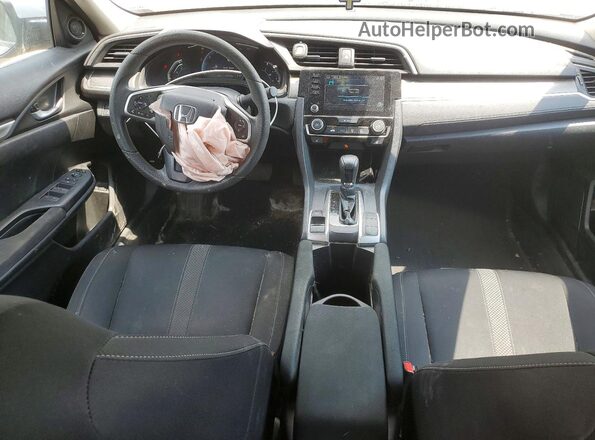 2HGFC2F58MH006079 2021 HONDA CIVIC Серебряный Вид панели приборов