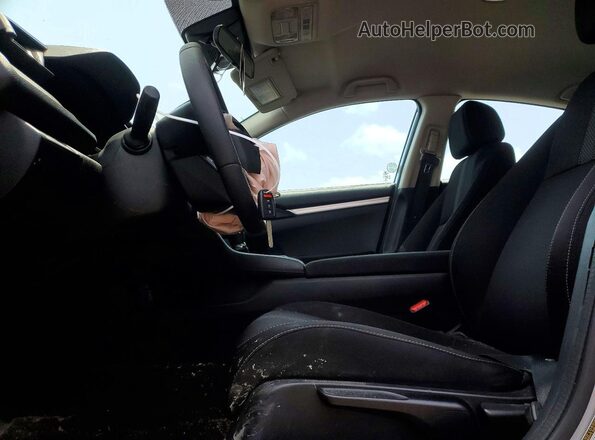 2HGFC2F58MH006079 2021 HONDA CIVIC Серебряный Вид салона спереди