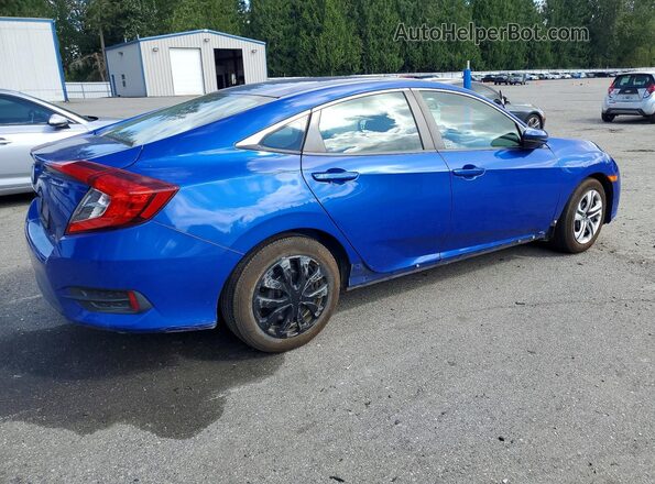 2HGFC2F59JH512595 2018 HONDA CIVIC Blue Rear right