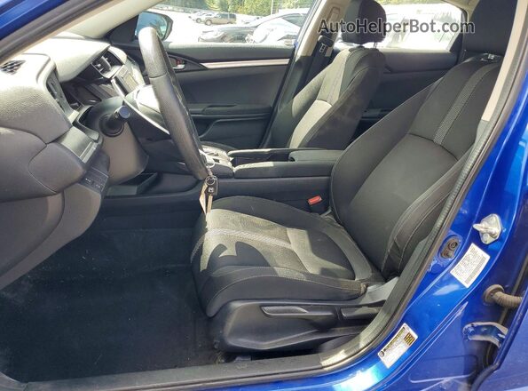 2HGFC2F59JH512595 2018 HONDA CIVIC Blue Front interior view