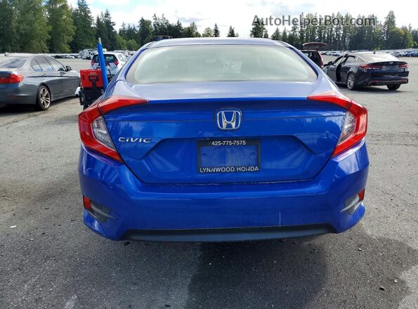 2HGFC2F59JH512595 2018 HONDA CIVIC Blue Rear view