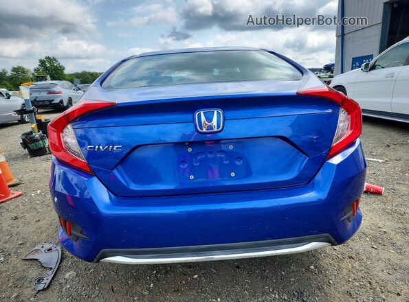 2HGFC2F60KH527318 2019 HONDA CIVIC Синий Вид сзади