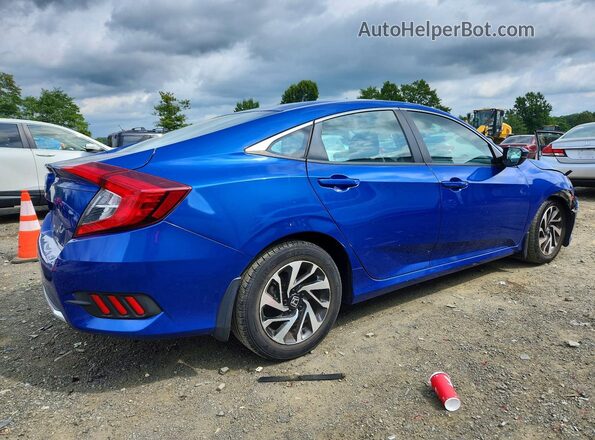 2HGFC2F60KH527318 2019 HONDA CIVIC Синий Задняя правая четверть
